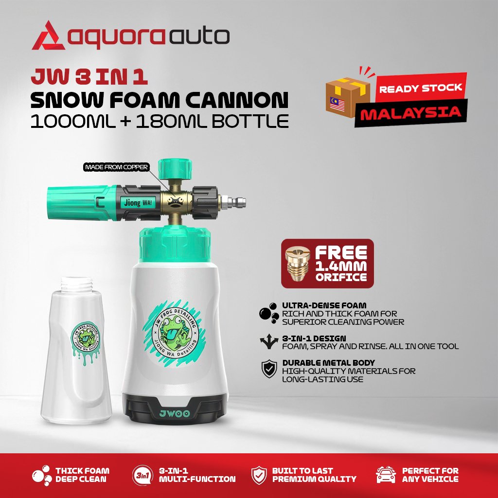[PROMO] 3-in-1 Snow Foam Cannon | Green (Copper)